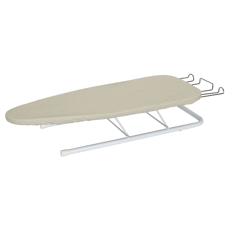 Household Essentials Tabletop Portable Lightweight Ironing Board With